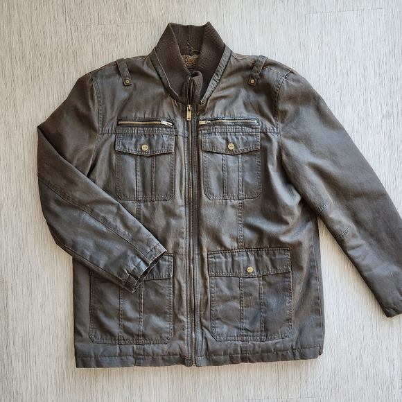 Guess Men's Sherpa Lined Jacket - Picture 4 of 7